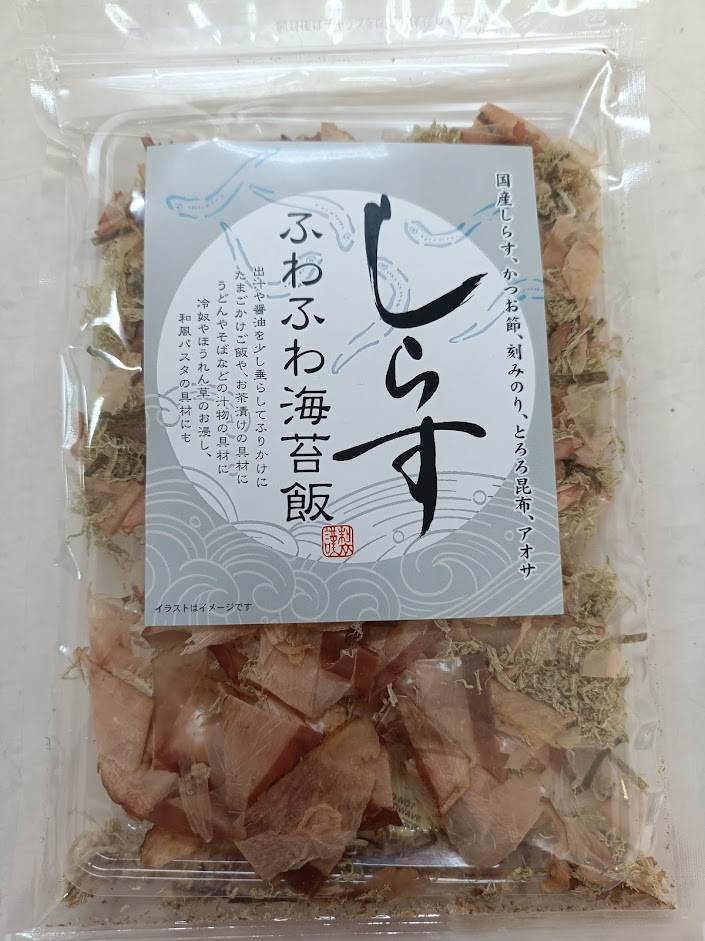 ふわふわ海苔飯　しらす